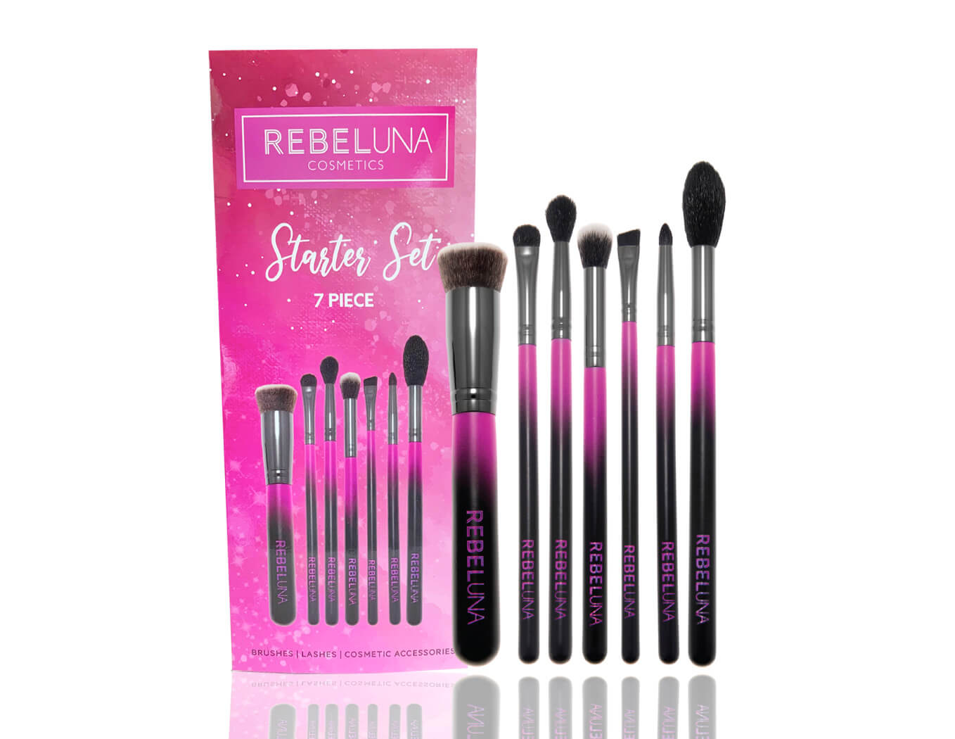 7 Piece Starter Make Up Brush Collection