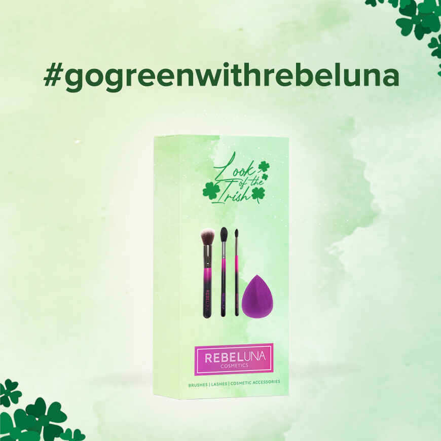 Look Of The Irish Make Up Brush Set